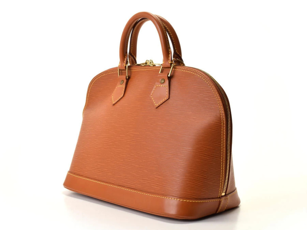 Louis Vuitton Orange Epi Gold Zipangu Alma Orange Gold